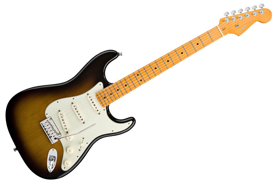 American Deluxe Strat - V-Neck - Sunburst Fender