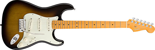 American Deluxe Strat - V-Neck - Sunburst Fender