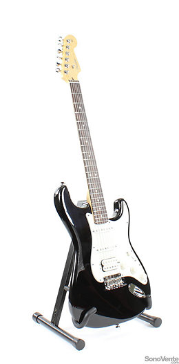 American Standard Strat HSS - Black - Rwd Fender