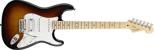 American Standard Strat HSS - Sunburst Fender