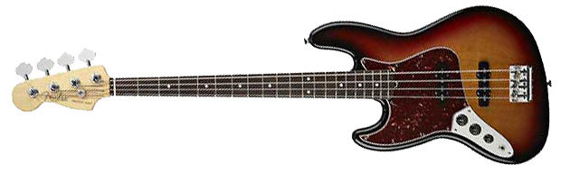 Fender American Standard Jazz Bass - Sunburst - Gaucher