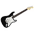 American Standard Strat HSS - Black - Rwd Fender