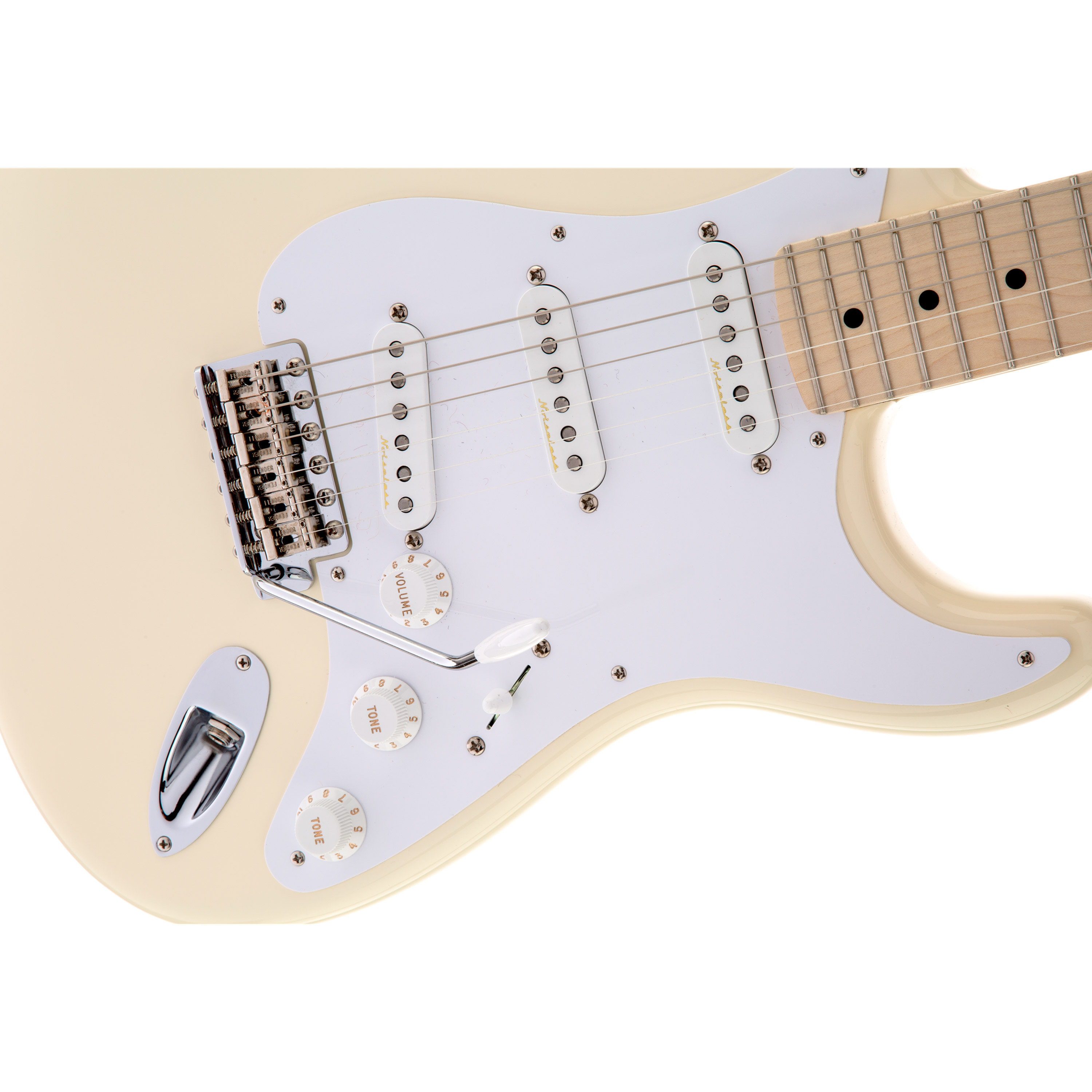 Fender Eric Clapton Stratocaster Olympic White Guitare Signature