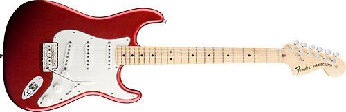 American Special Stratocaster Maple Candy Apple Red Fender