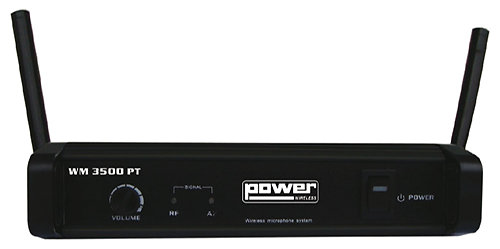 WM 3500 PT 762 Power Acoustics