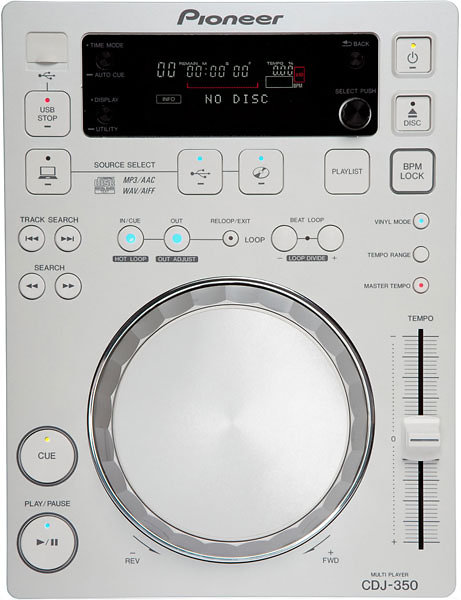 Pioneer DJ CDJ 350 White