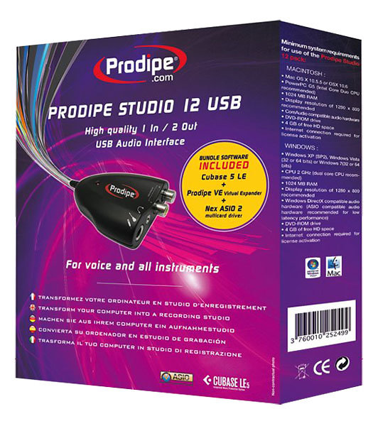 STUDIO 12 USB Prodipe