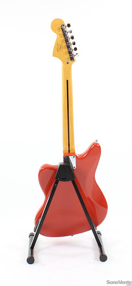Vintage Modified Jaguar HH Fiesta Red Squier by FENDER