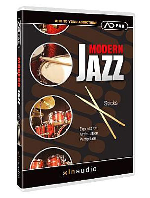 XLN Audio ADDICTIVE DRUMS -  ADpak Modern Jazz - Sticks