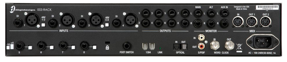 AVID 003 RACK FACTORY - Surface de contrôle SonoVente.com