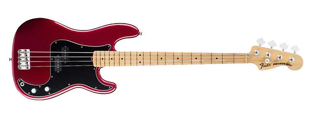 American Spécial Precision Bass Candy Apple Red Fender