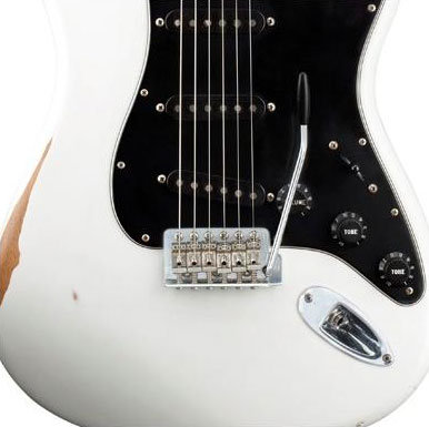 Road Worn Player Stratocaster Olympic White Fender
