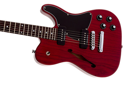 Jim Adkins JA-90 Telecaster Thinline Crimson Red Fender