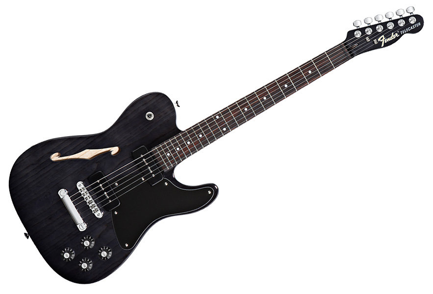 Jim Adkins JA-90 Telecaster Thinline Ebony Fender