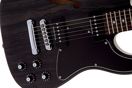 Jim Adkins JA-90 Telecaster Thinline Ebony Fender