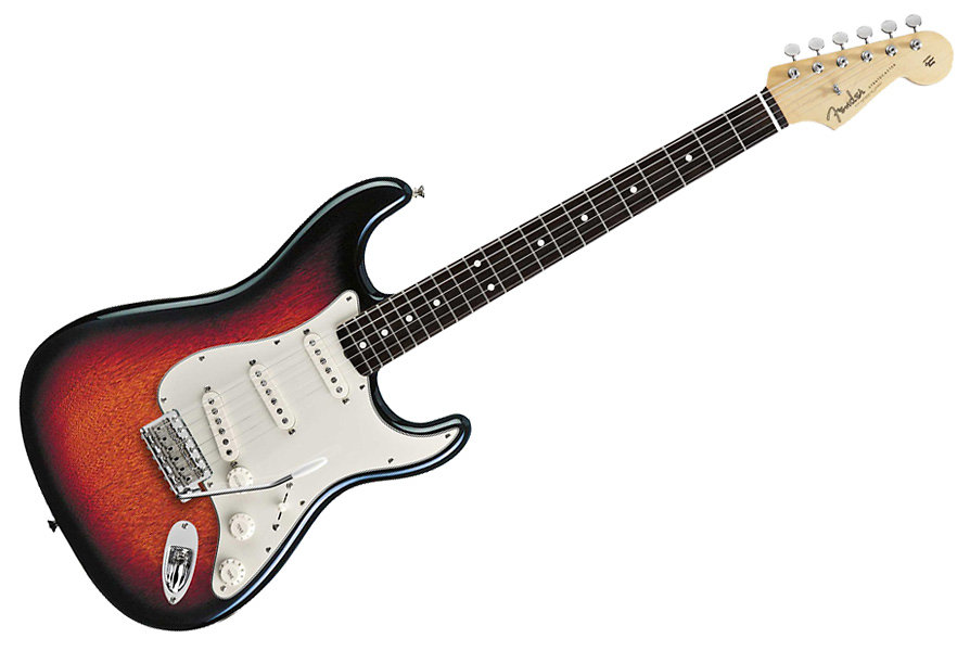 Vintage Hot Rod '62 Strat 3 Colour Sunburst Fender