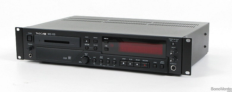 ラジオ・コンポ TASCAM MiniDisc Deck MD-02 Player MD-CD1MKIII | Combination MiniDisc Recorder/CD Player