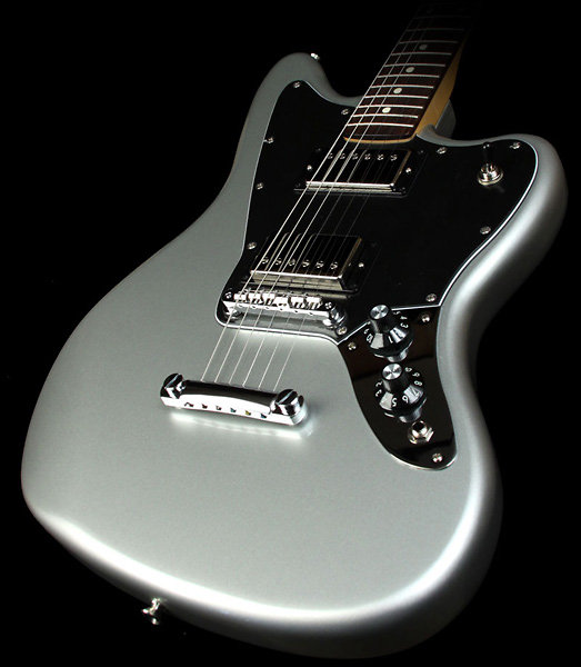 Blacktop Jaguar HH Silver Fender