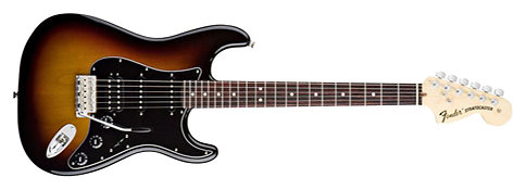 American Special Strat 3 Couleurs Sunburst HSS RW Fender