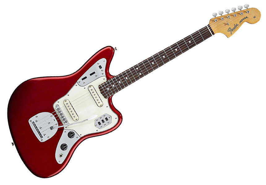 Classic Player Jaguar Special Candy Apple Red Fender