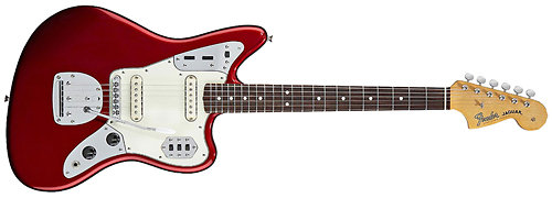 Classic Player Jaguar Special Candy Apple Red Fender