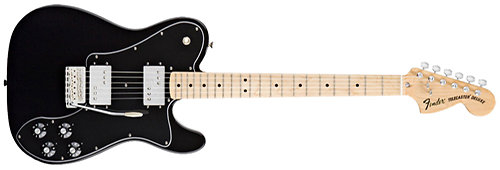 Classic Player Tele Deluxe Tremolo Black Fender