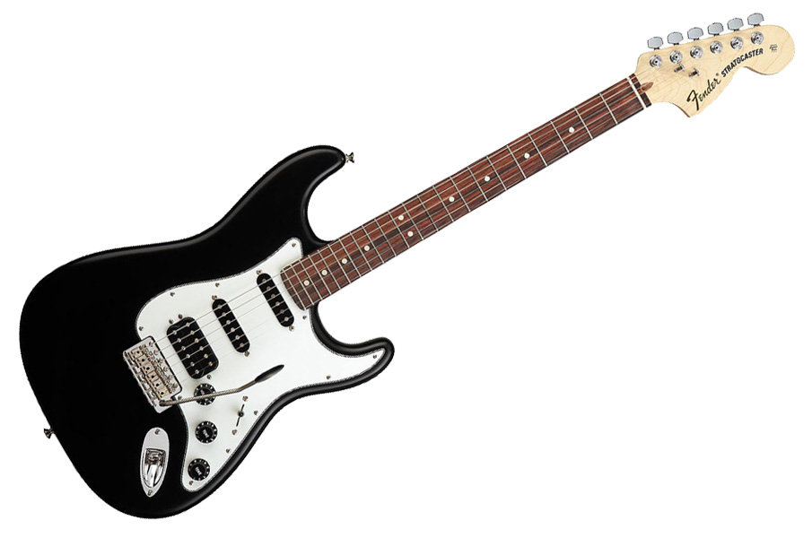 Fender Highway One™ Stratocaster HSS Black Guitare forme ST