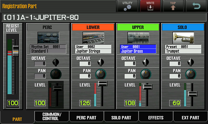 Roland JUPITER-80 Version 2