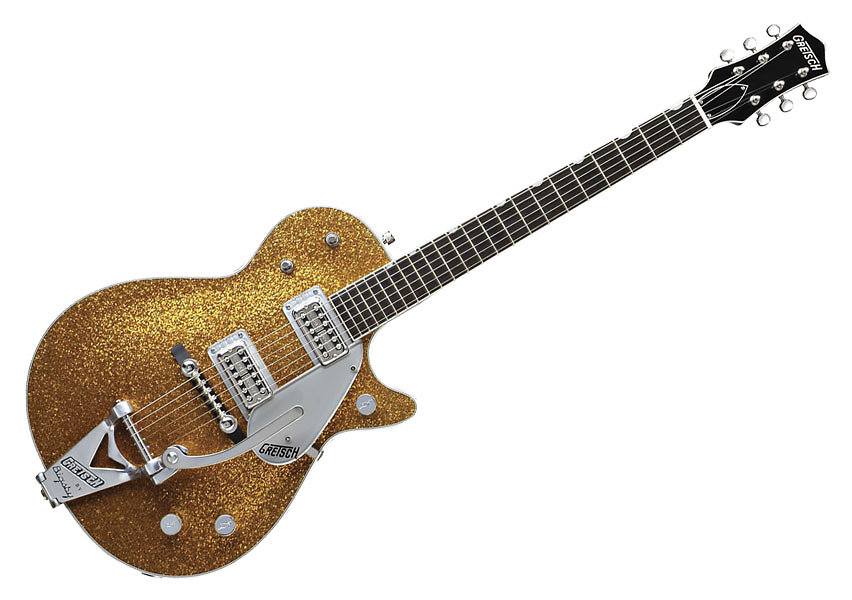 Gretsch Guitars Sparkle Jet Gold Sparkle G6129TAU