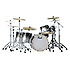 MASTER CUSTOM STANDARD 22" 4 FUTS BLACK SPARKLE FADE Pearl