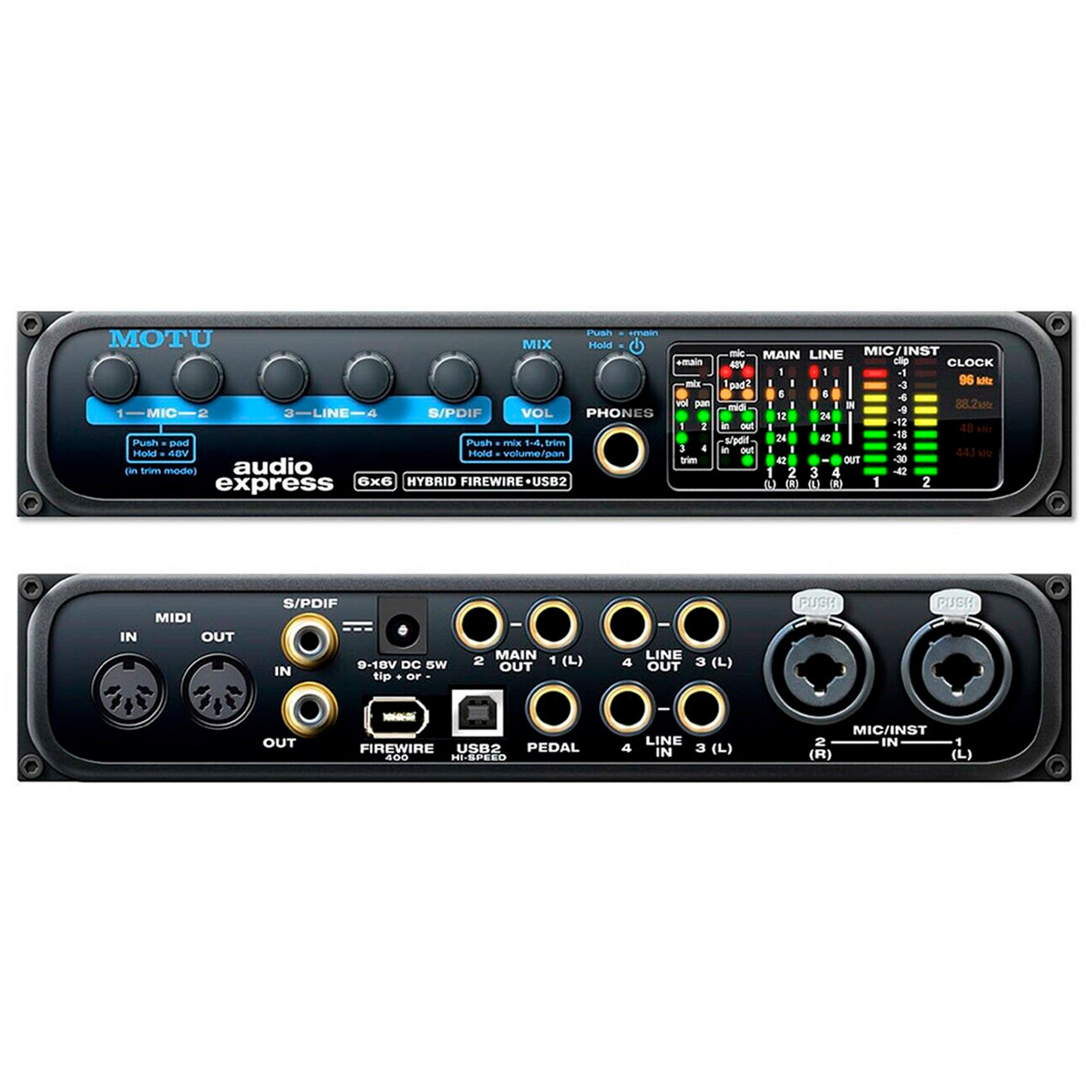 Motu Audio Express - Carte son SonoVente.com