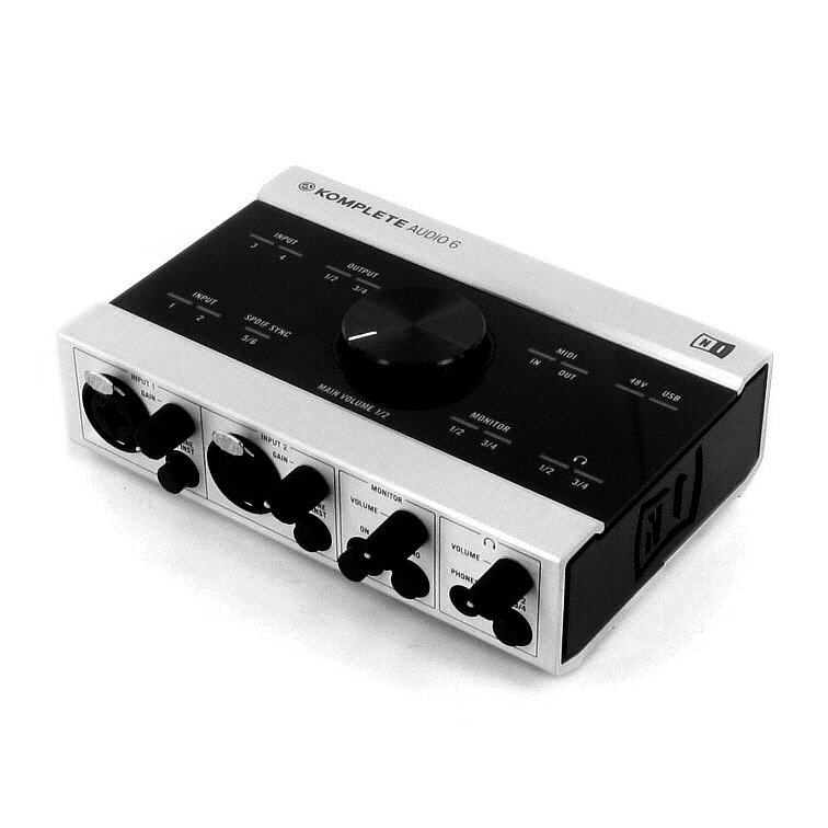 Native Instruments Komplete Audio 6 : Carte Son Native Instruments ...
