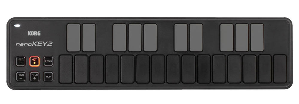 NanoKEY2 BK : Master Keyboard Korg - SonoVente.com - en