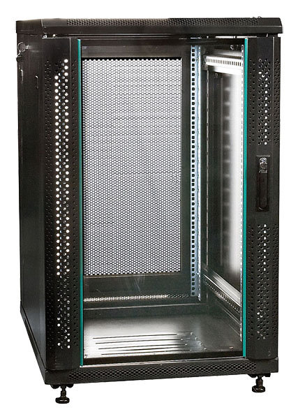 19" Server Cabinet Glas Door 32U Dap