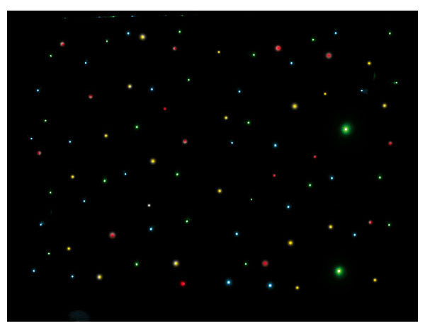Black Star Sky II DMX Colour LED Showtec