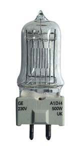 Lampe Halogène 500W GY9.5 240V 3200K