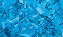 Showtec Confettis Rectangle 55 x 17mm Bleus Clairs