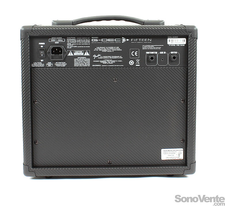 GDEC 3  FIFTEEN Fender