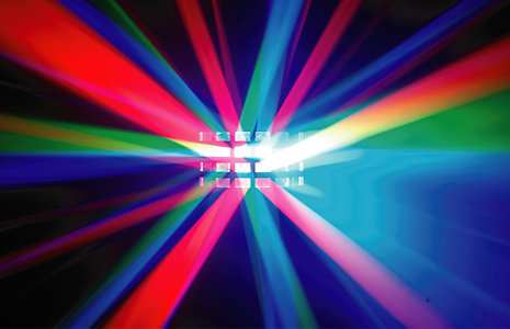 DISCO LED RGB, ECLAIRAGE SOIREE - GHOST 