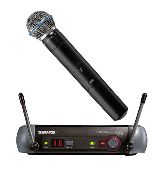 Shure PGX24 / Beta 58 freq L5