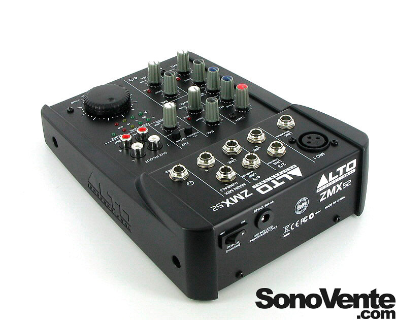 ALTO PROFESSIONAL TRUEMIX 600 console de mixage compacte 2 entrées