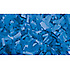 Confettis Rectangle 55 x 17mm Bleus Showtec