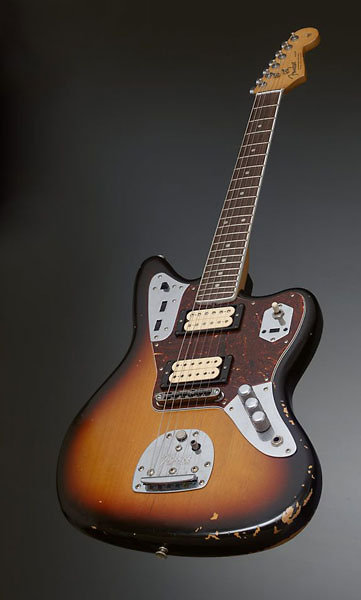 Kurt Cobain Jaguar 3 Color Sunburst Fender