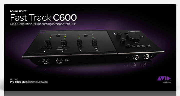 C600 + PRO TOOLS M-POWERED 9 AVID