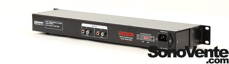 Power Acoustics USB 700 Player Lecteur Rackable SonoVente Power Acoustics USB 700 Player Lecteur Rackable SonoVente