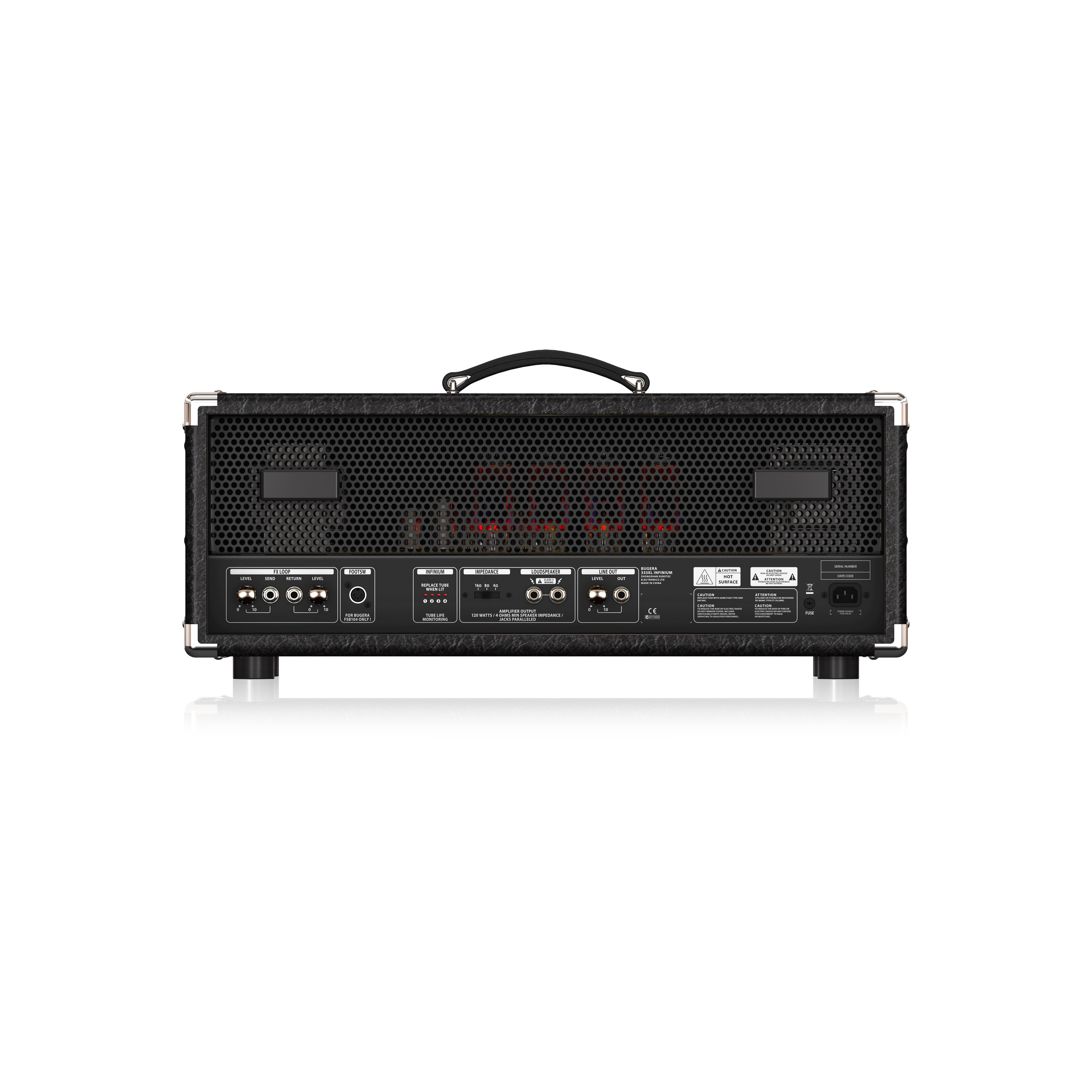 Ampli Guitare Bugera 333XL D'occasion – Tête Puissante Pour Métal/rock
