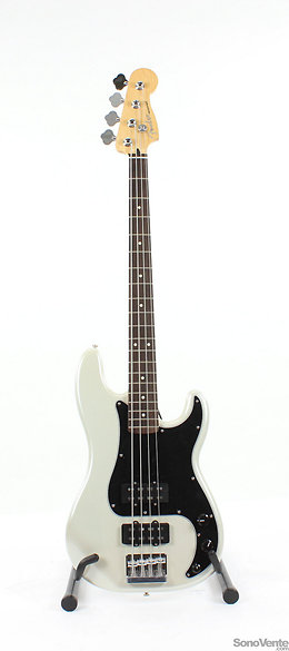Blacktop Precision Bass White Chrome Pearl Fender
