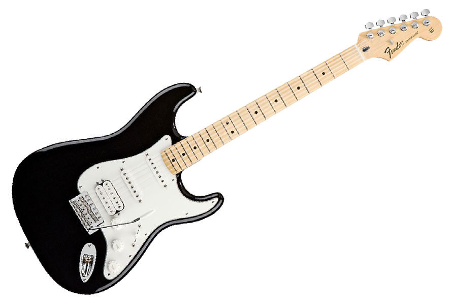 Fender Standard Stratocaster HSS Maple Black