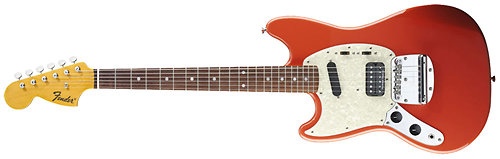 Fender Kurt Cobain Mustang - Fiesta Red - Gaucher