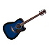 AW70ECE-TBS - bleu dégradé transparent Ibanez